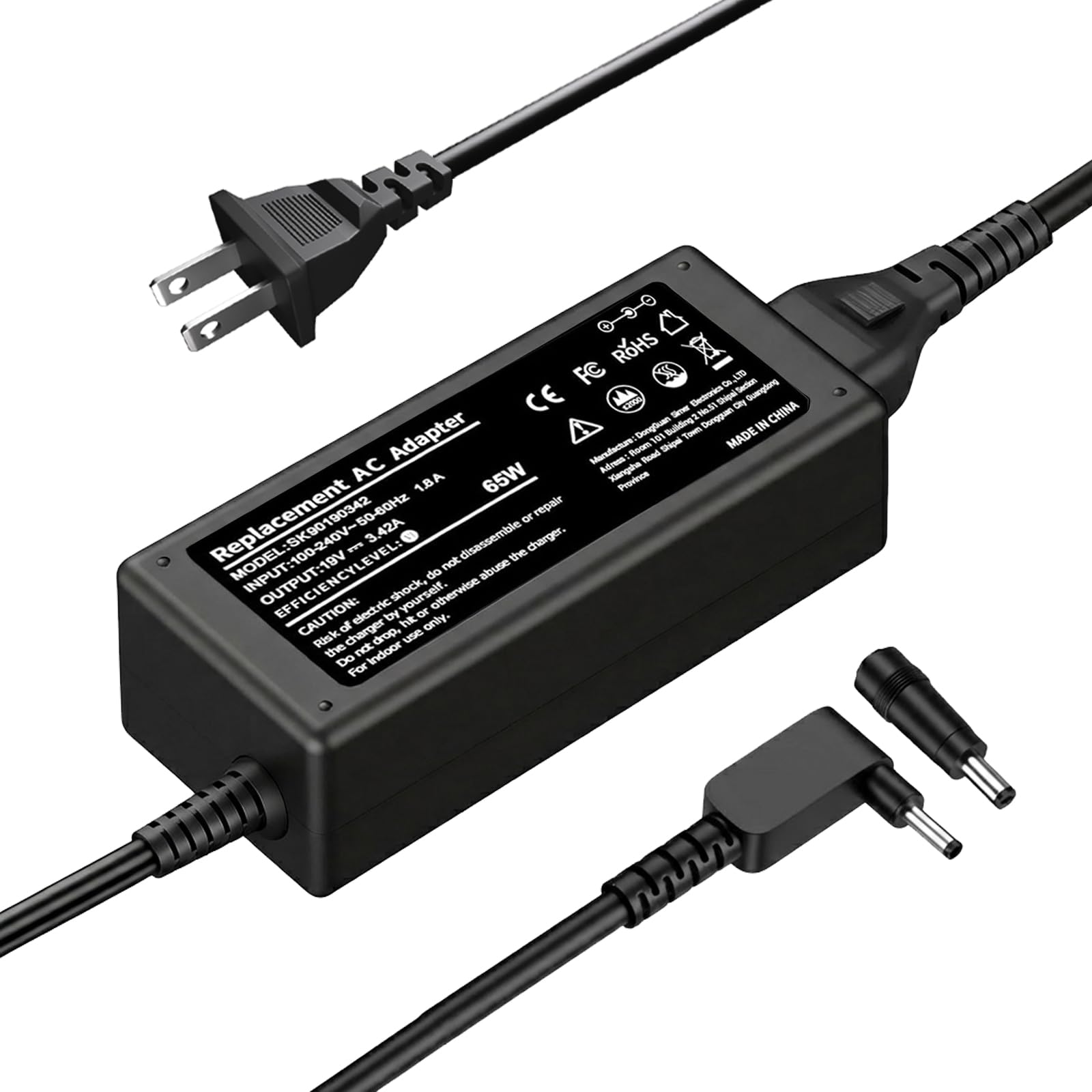 Amazon.co.jp: 19V 3.42A 65W Acer Aspire 3、Aspire 5用ノート